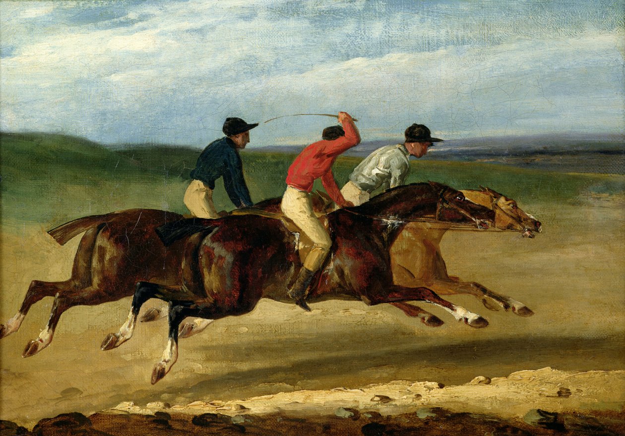 Hesteløpet av Theodore Gericault