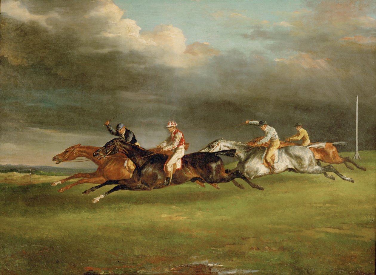 Derbyet på Epsom … av Theodore Gericault