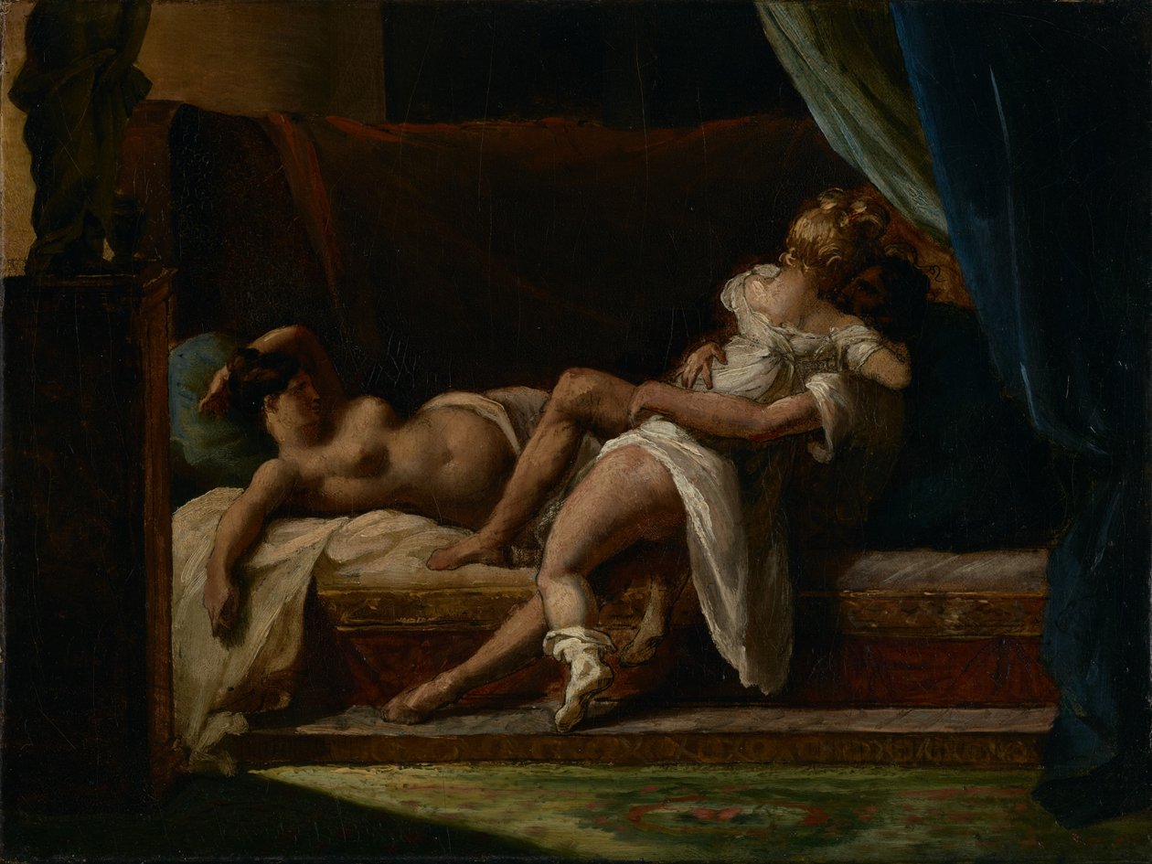 Tre elskere av Theodore Gericault