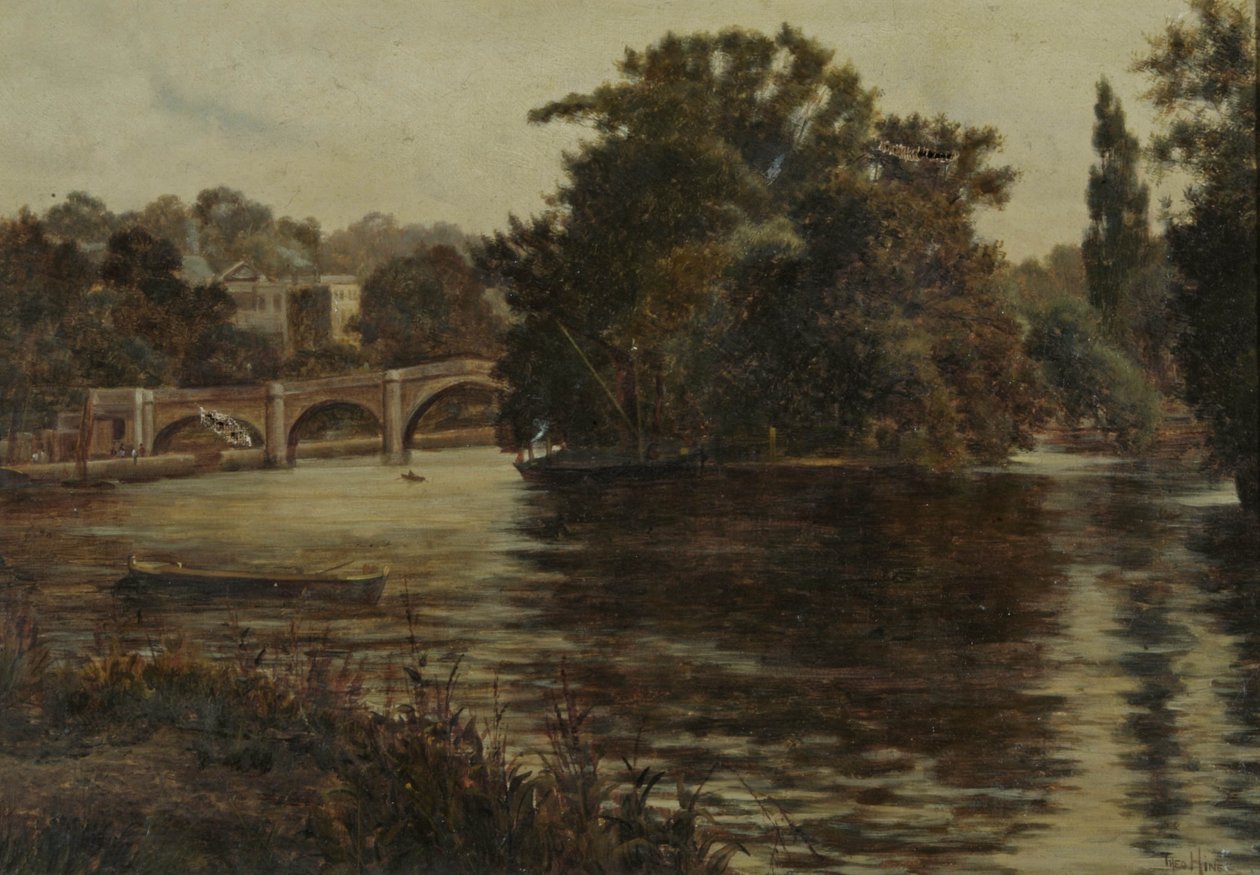Richmond fra under broen av Theodore Hines