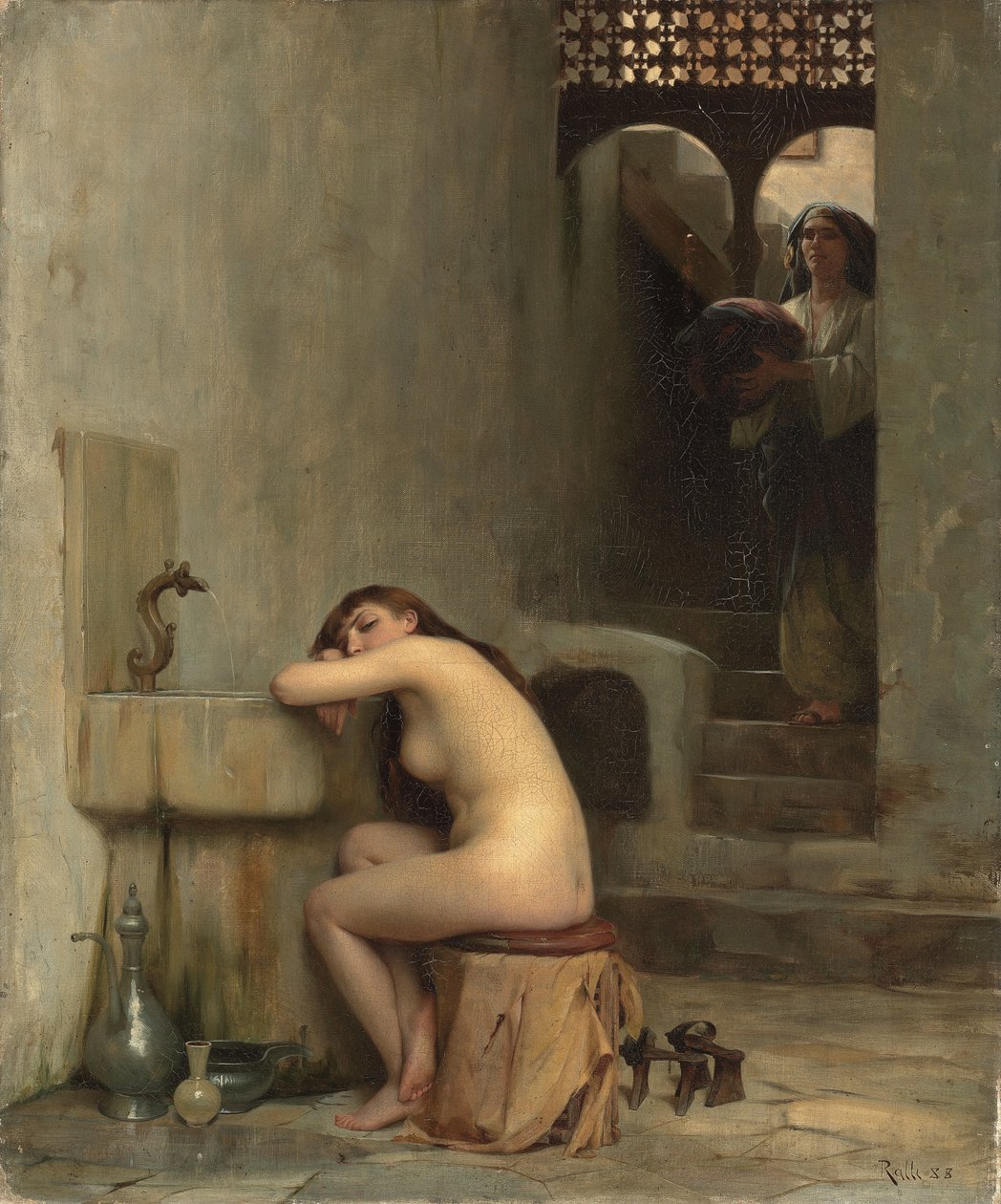 Bath resten, 1888 av Theodore Jacques Ralli