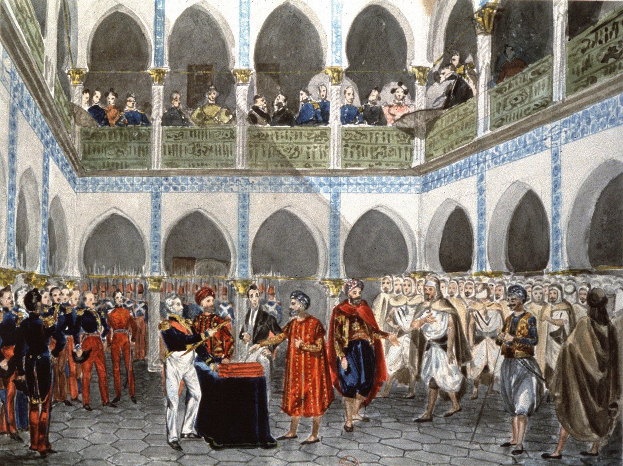 Guvernør Clauzel i Alger av Theodore Leblanc