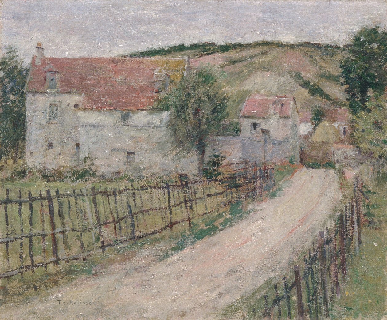 Den gamle møllen av Theodore Robinson