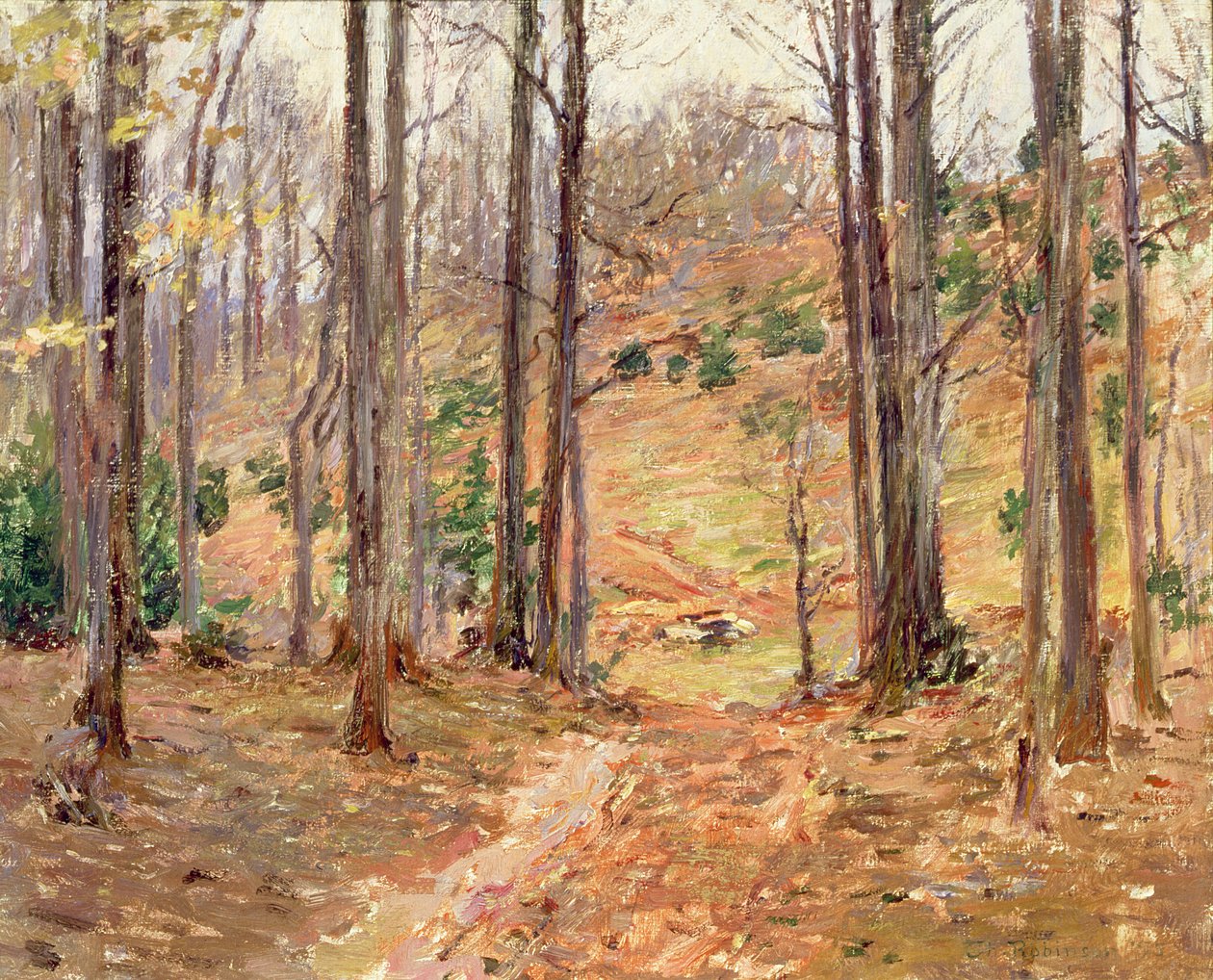 Virginia Woods, 1893 av Theodore Robinson