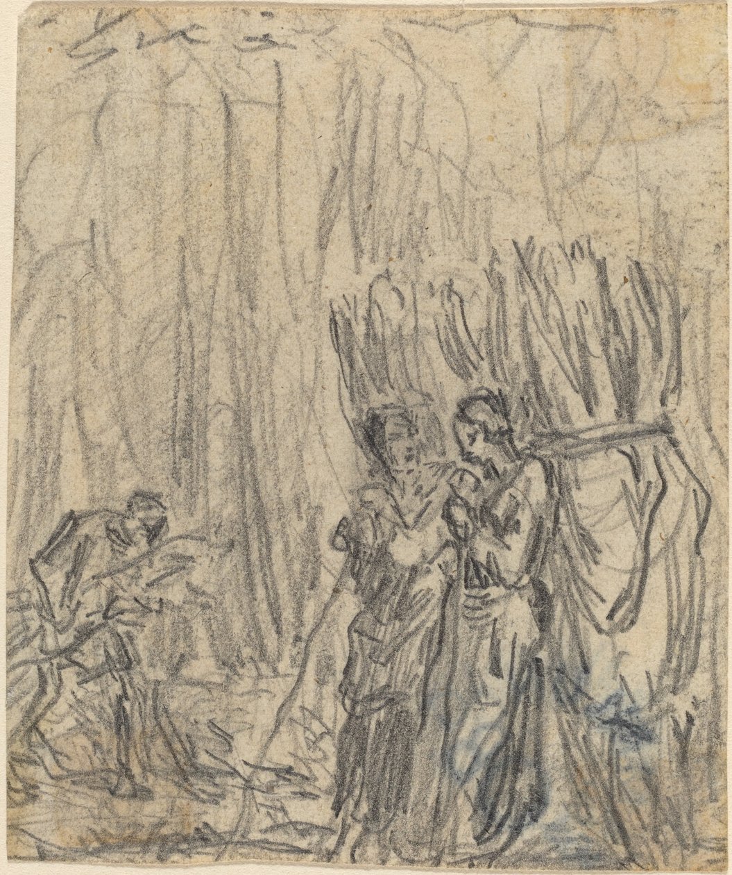 Gleaners av Theodore Rousseau