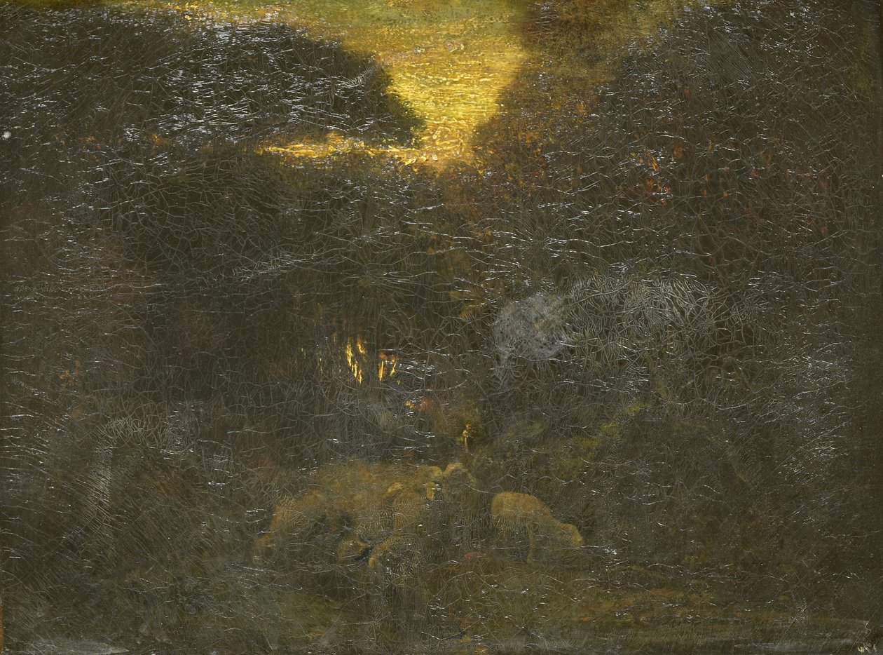 Ulvekløften av Theodore Rousseau