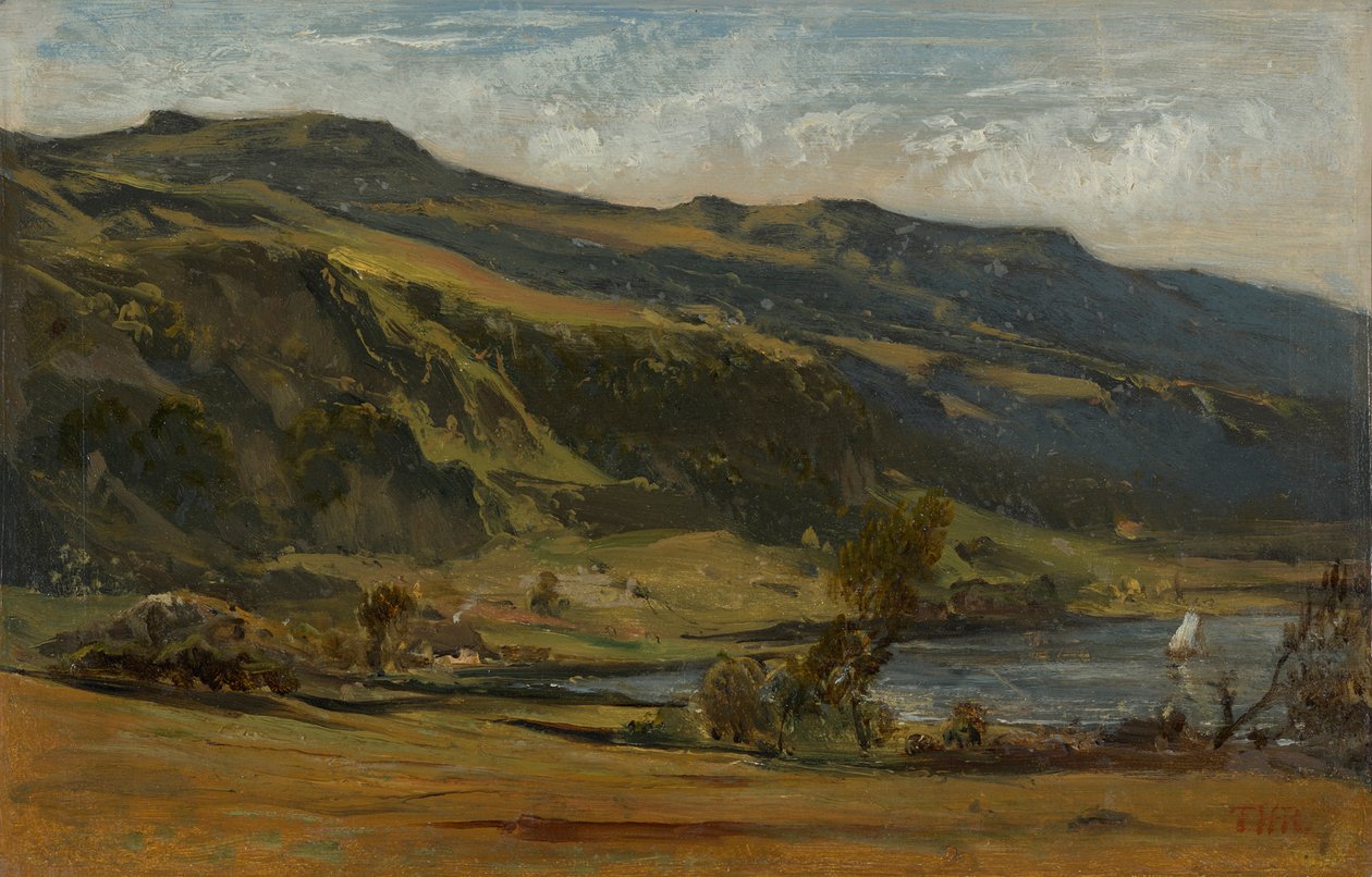 Auvergne landsbygda av Theodore Rousseau