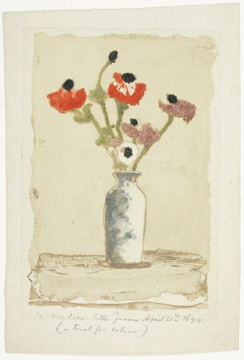 Anemoner av Theodore Roussel