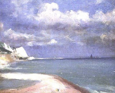 Nærmer seg storm av Theodore Roussel