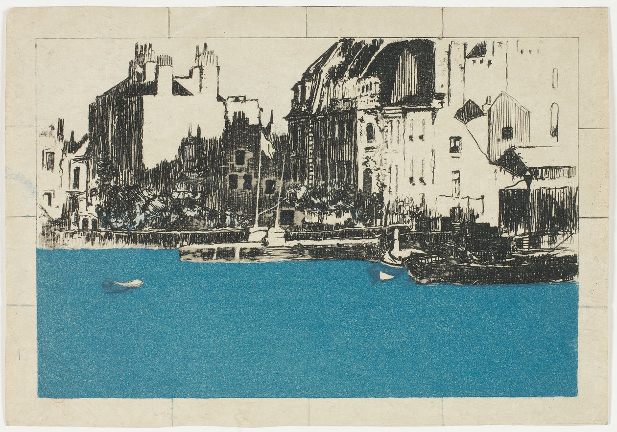 Chelsea Palaces (fargeversjon) av Theodore Roussel