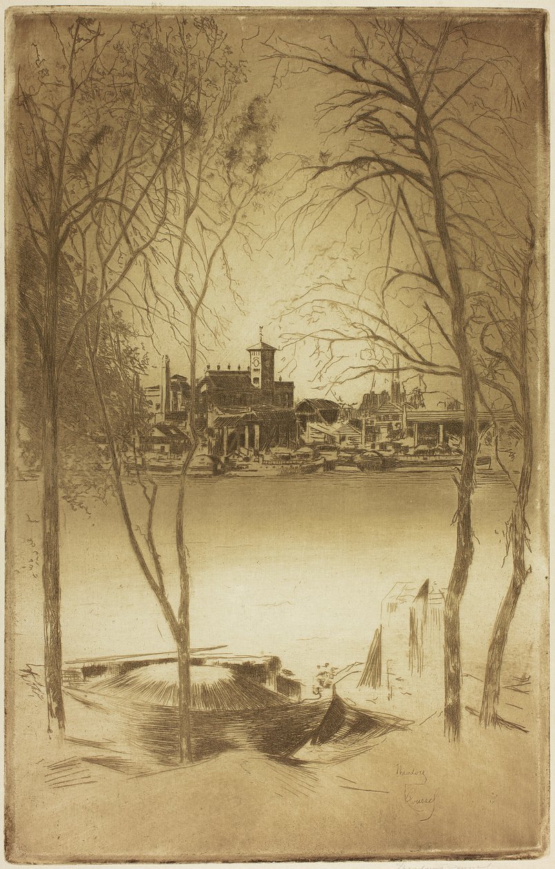 Laburnums og Battersea av Theodore Roussel