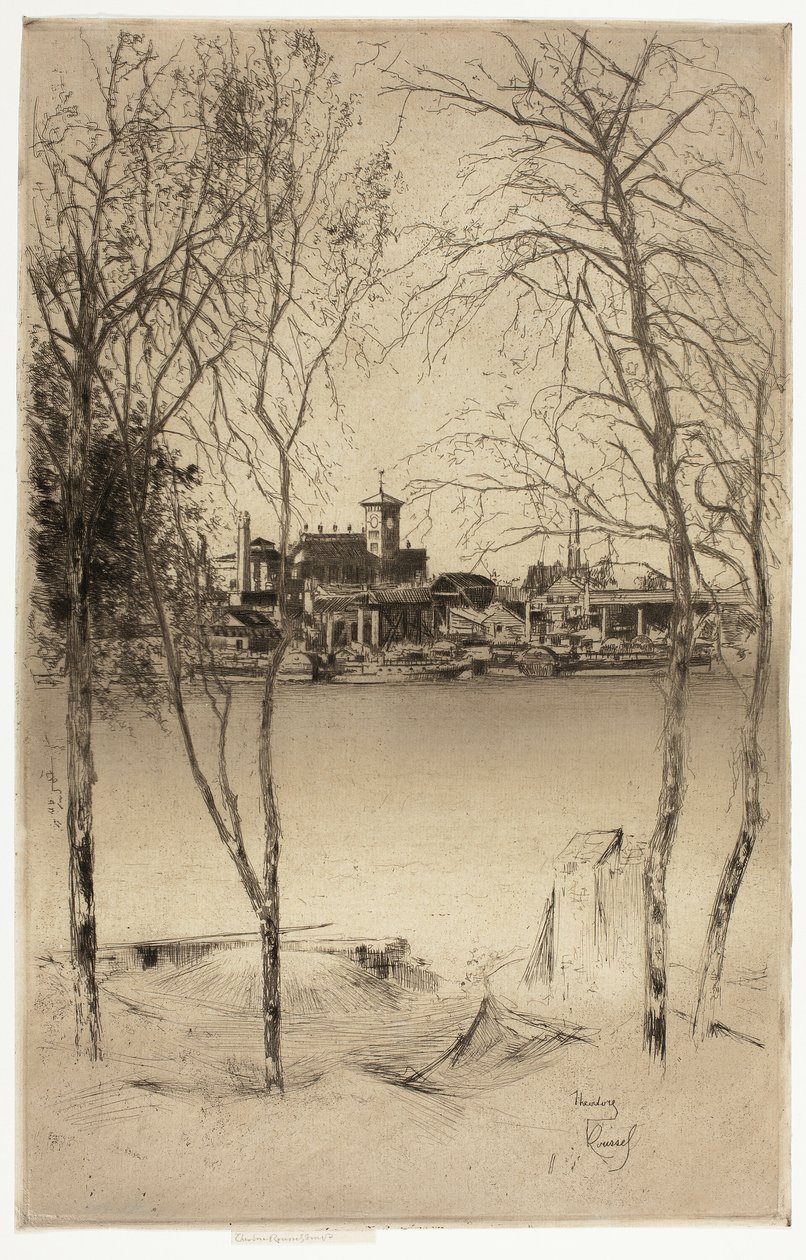 Laburnums og Battersea av Theodore Roussel