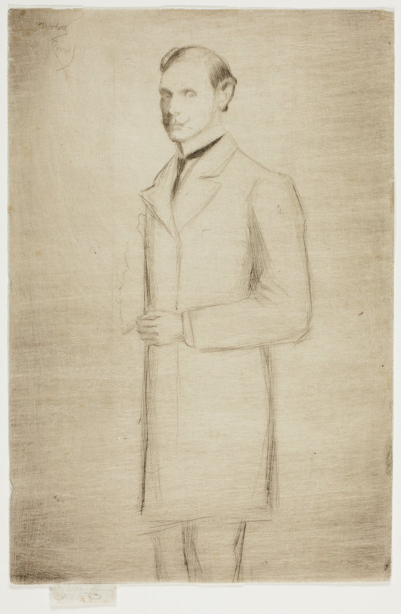 Portrett av Walter Dowdeswell, Esq. av Theodore Roussel