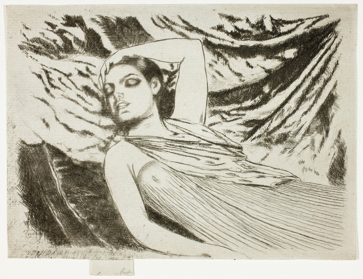 The Sleeping Model eller The Sleeper av Theodore Roussel