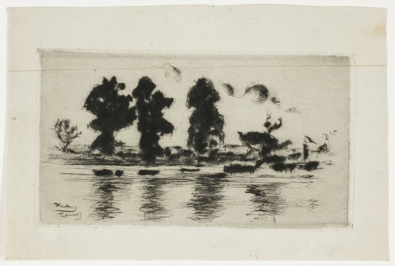 Themsen, kveld av Theodore Roussel