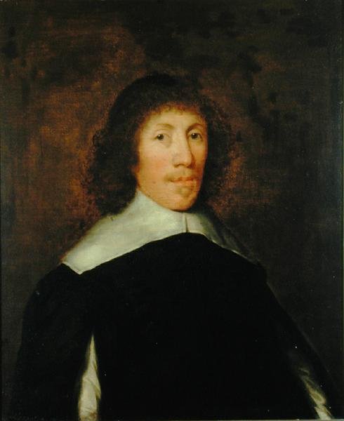 Portrett av Ellis Woodrofe fra Helperley, Derbyshire (olje på lerret) av Theodore Russel
