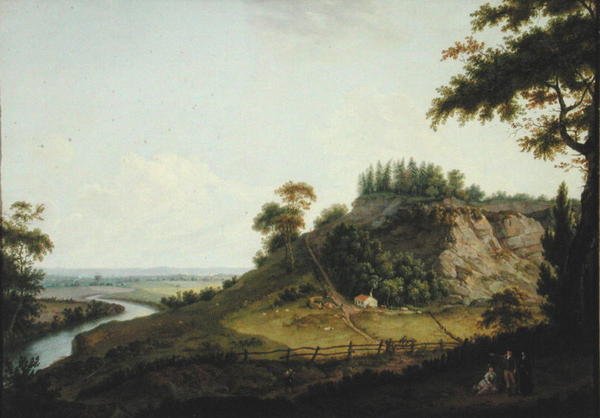 Utsikt i Northamptonshire (olje på lerret) av Theodore de Bruyn