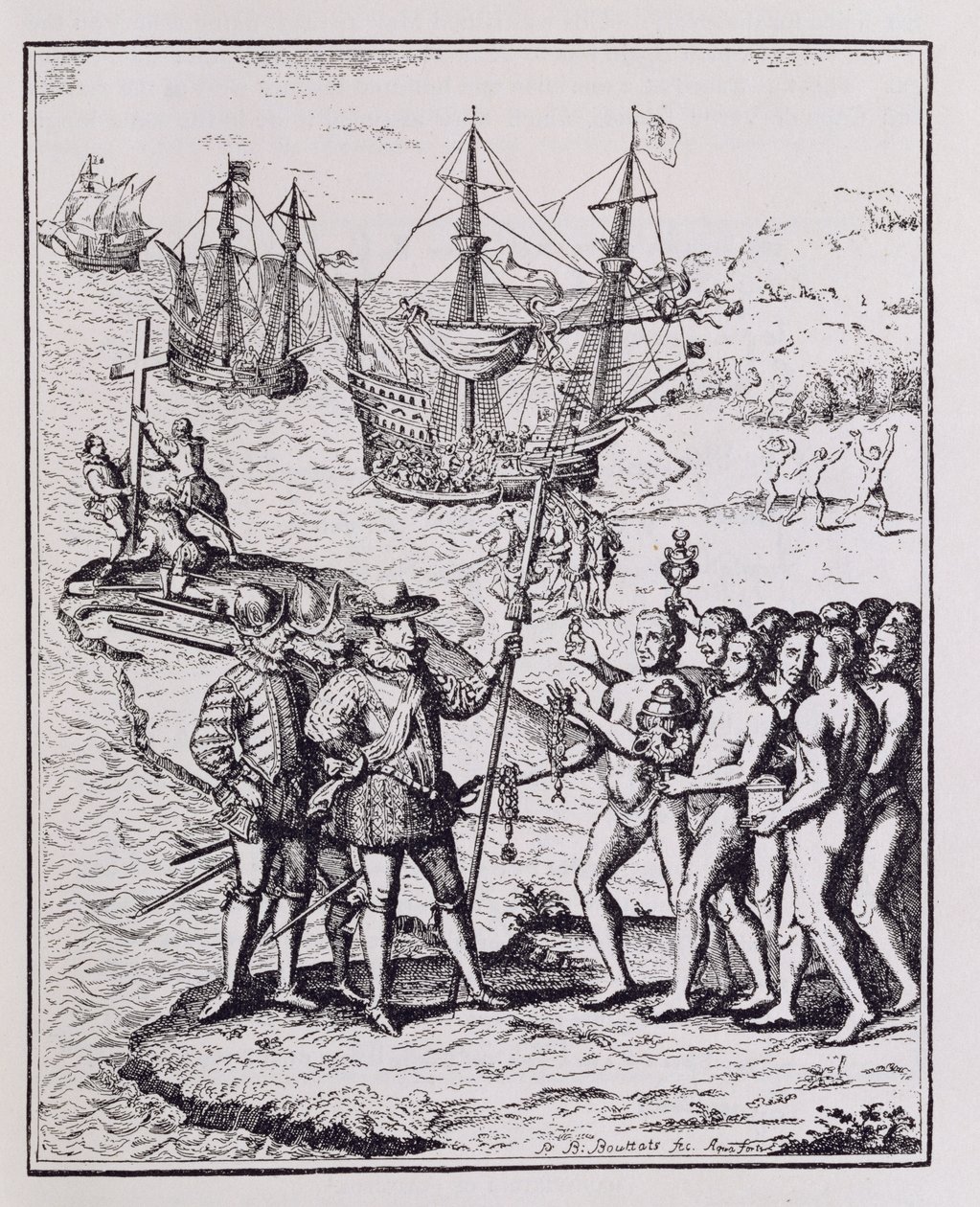 Columbus at Hispaniola, fra 