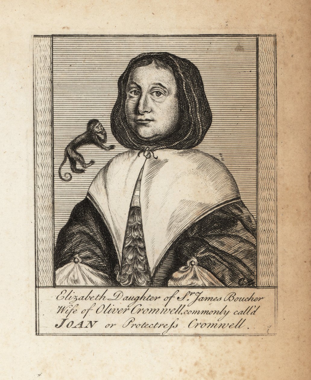 Elizabeth Cromwell av Theodore de Bry