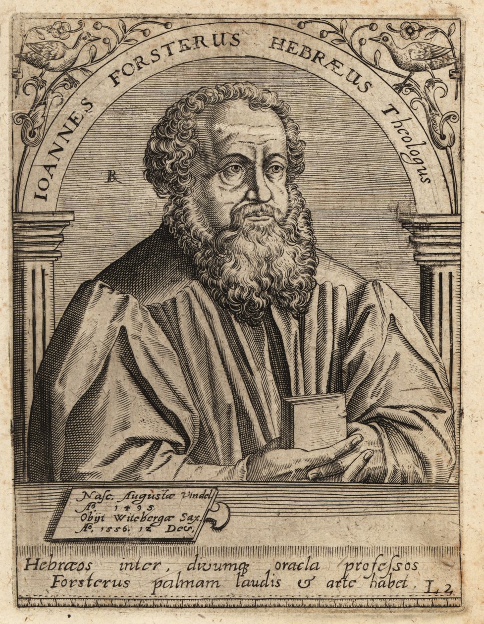 Johann Forster av Theodore de Bry