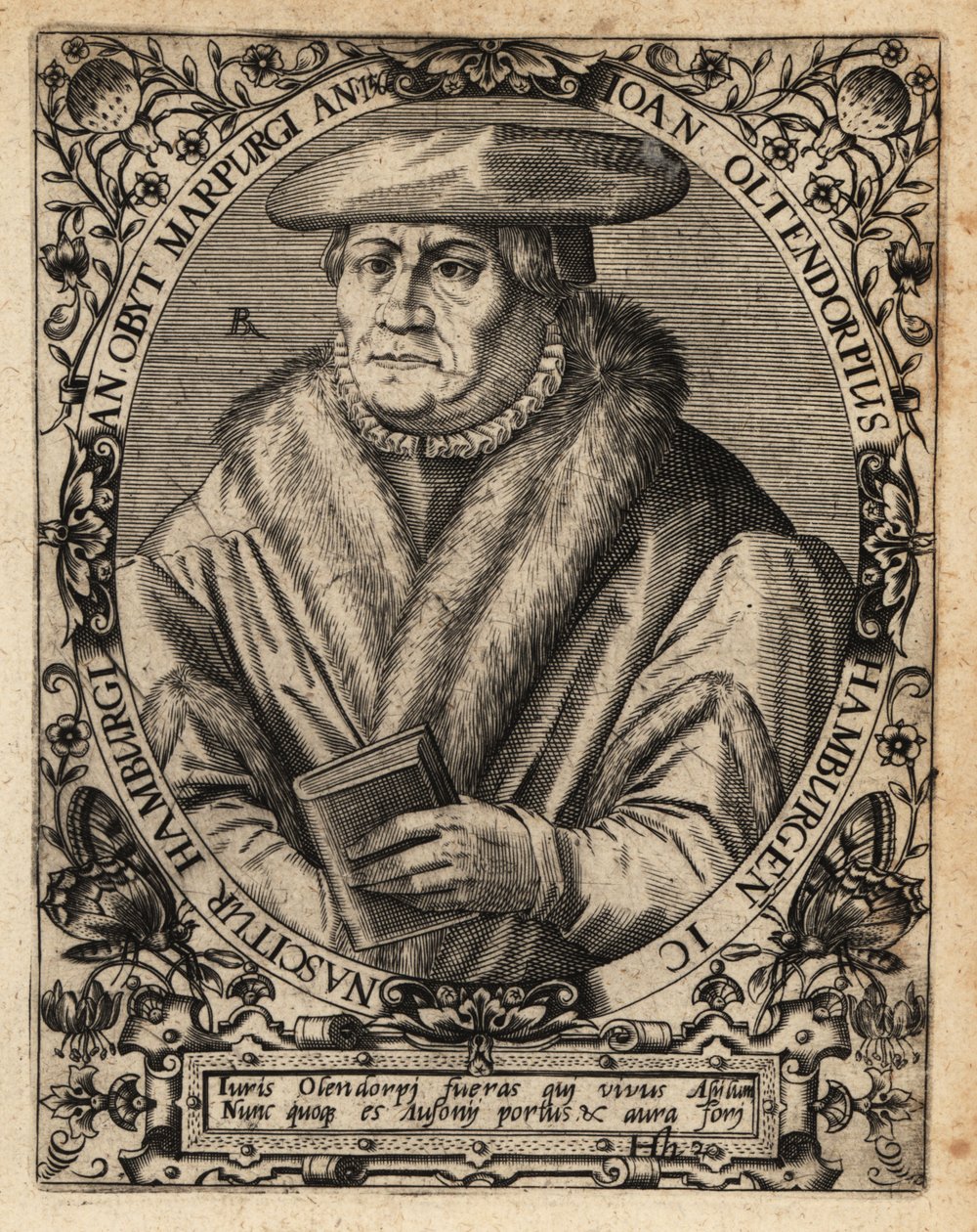 Johann Oldendorp av Theodore de Bry