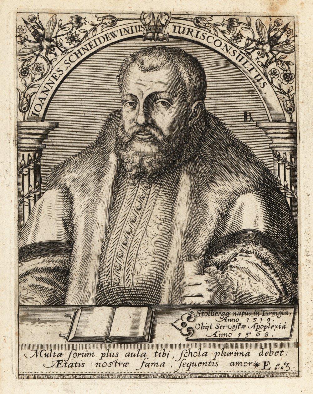 John Schneiderwein av Theodore de Bry