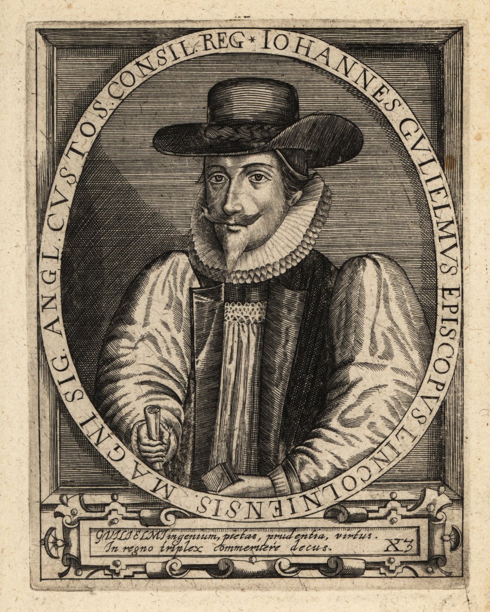 John Williams, erkebiskop av York av Theodore de Bry