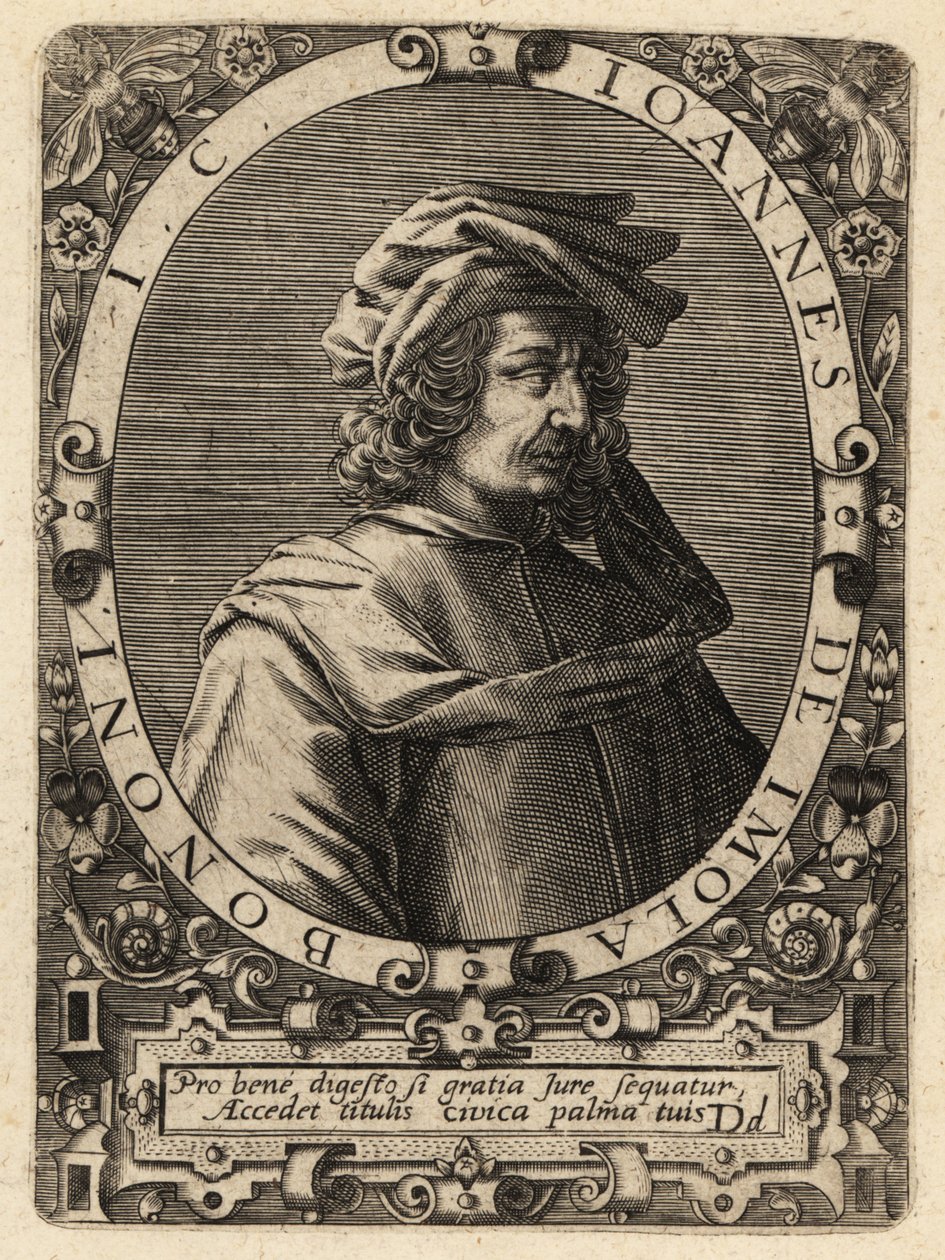 John av Imola av Theodore de Bry