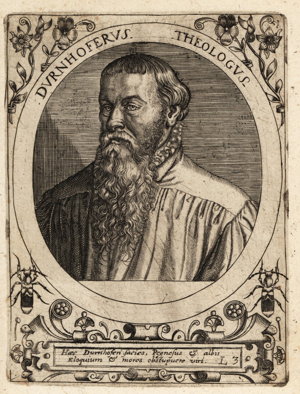 Lorenz Durnhofer av Theodore de Bry
