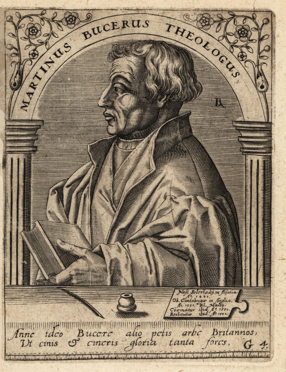 Martin Bucer av Theodore de Bry