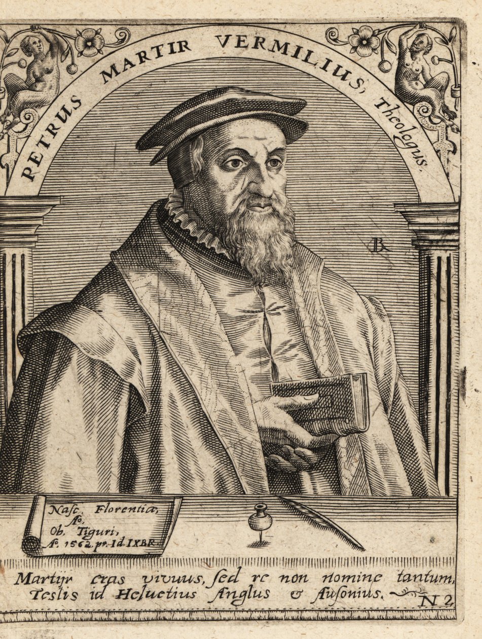 Peter Martyr Vermigli av Theodore de Bry
