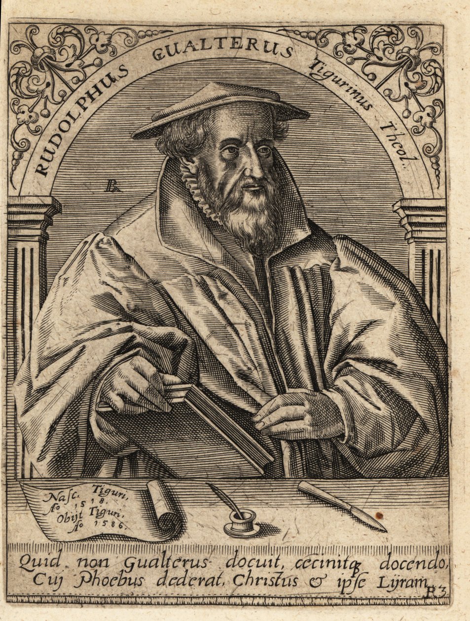 Rudolf Walther av Theodore de Bry