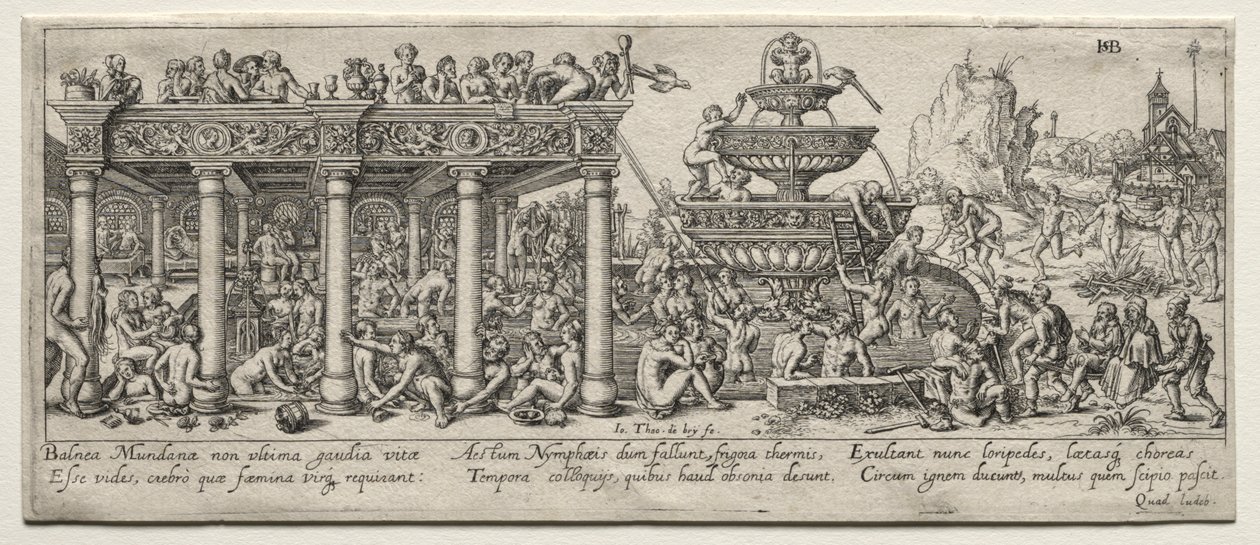 Ungdommens fontene. av Theodore de Bry