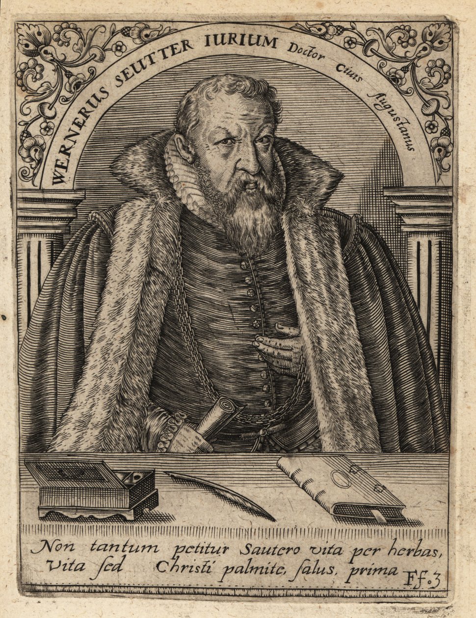 Werner Seuter av Theodore de Bry