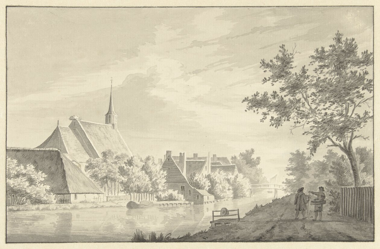Landsbyen Molenaarsgraaf av Theodorus Cornelis Schutter
