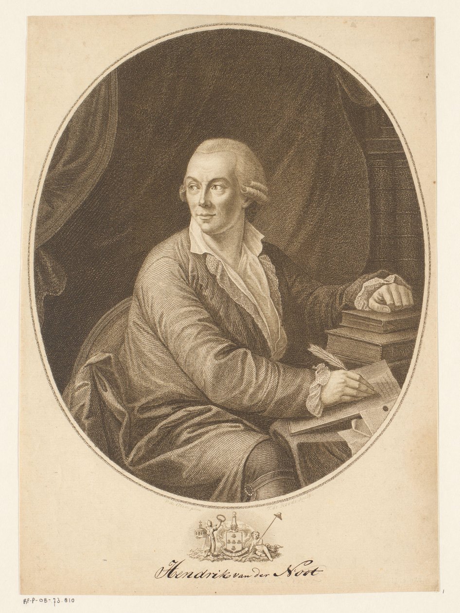 Portrett av Hendrik Karel Nicolaas van der Noot av Theodorus de Roode