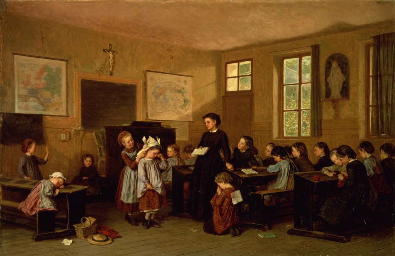 De slemme skolebarna av Theophile Emmanuel Duverger