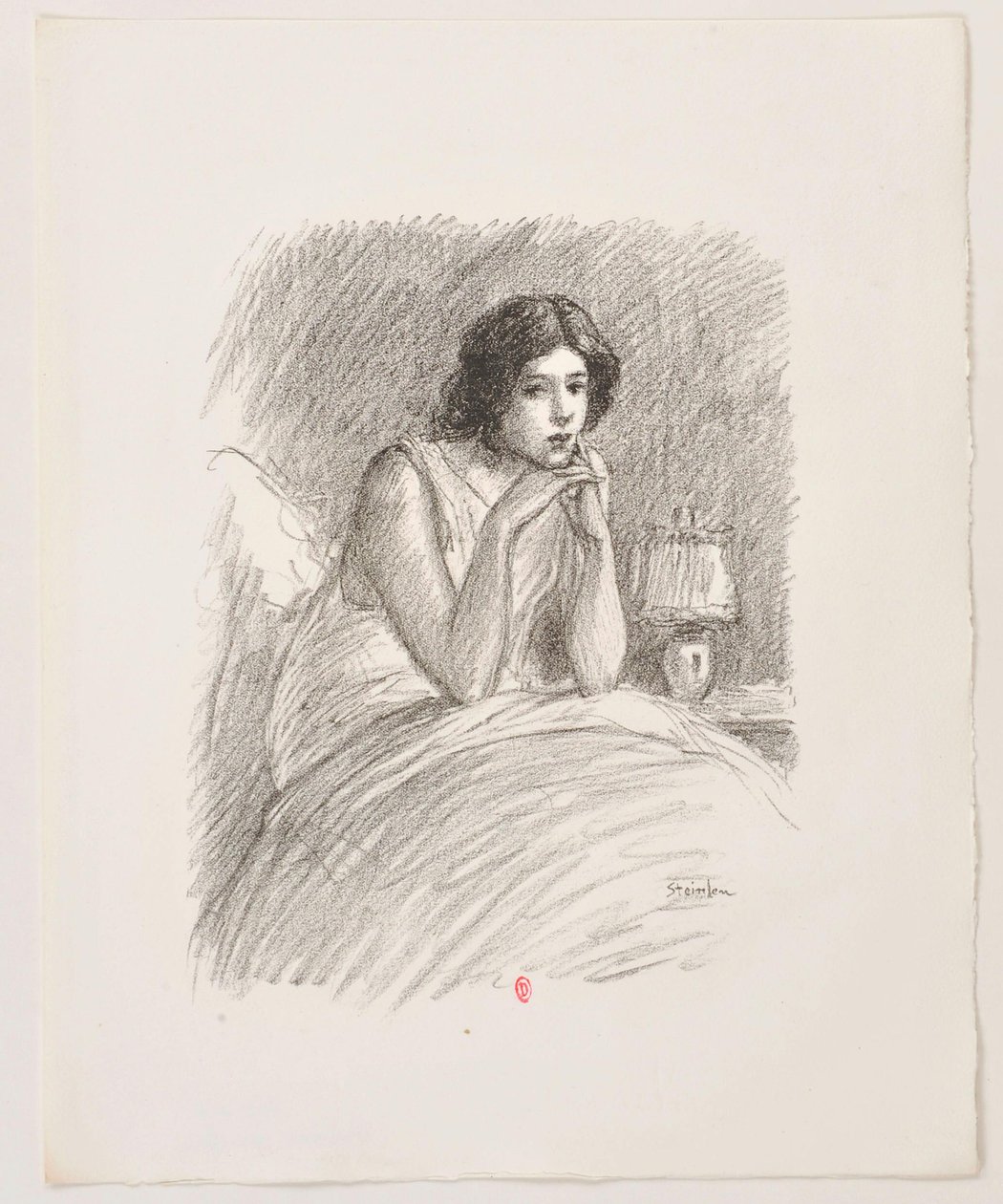 Morgensang for henne (Verkstedssanger) av Théophile Alexandre Steinlen