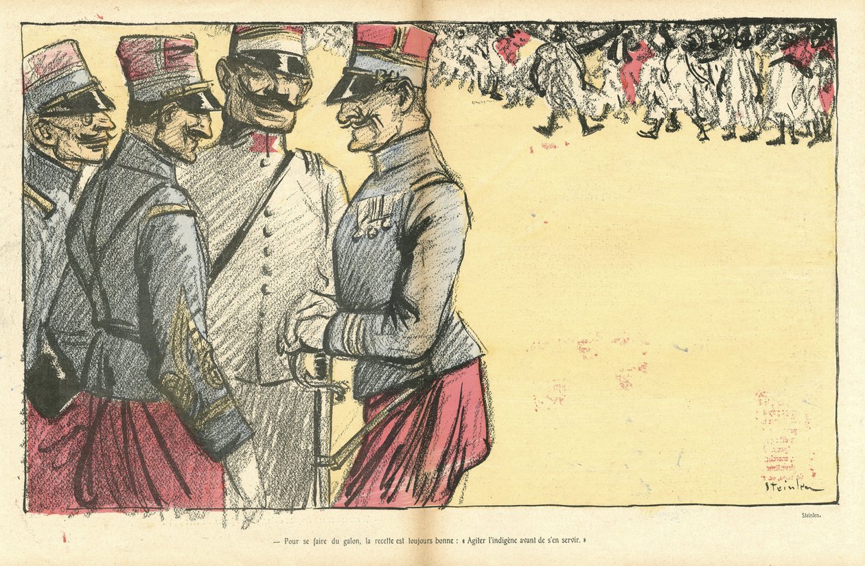 Illustrasjon av Steinlen (1859-1923) i Vildanden av Théophile Alexandre Steinlen
