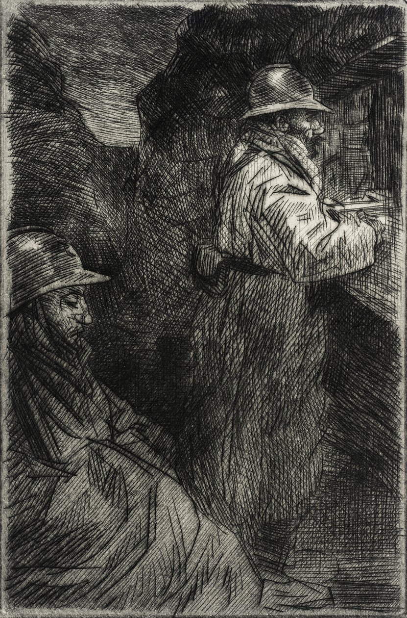I kasernen av Théophile Alexandre Steinlen