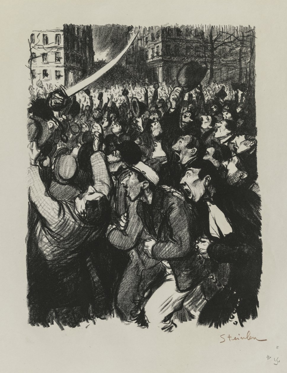 Sauene fra Boisdeffre av Théophile Alexandre Steinlen