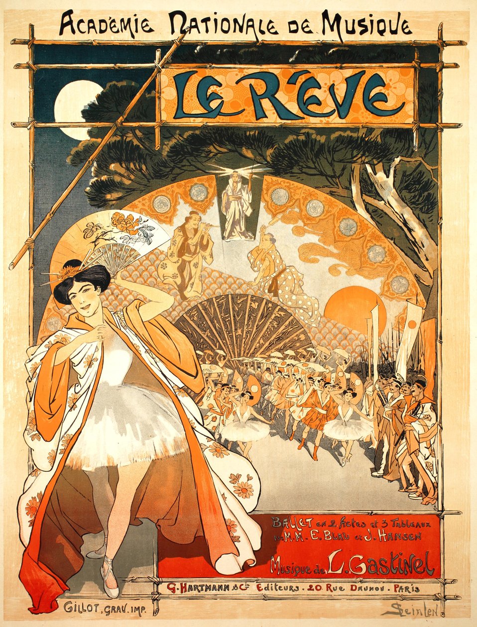 Drømmen av Théophile Alexandre Steinlen