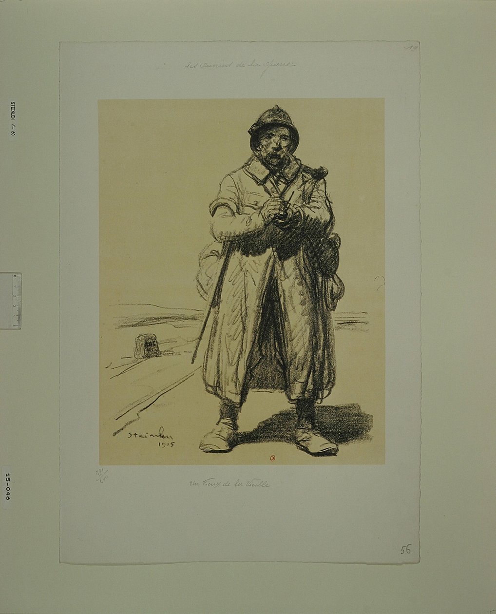 En gammel traver (trykk b) av Théophile Alexandre Steinlen