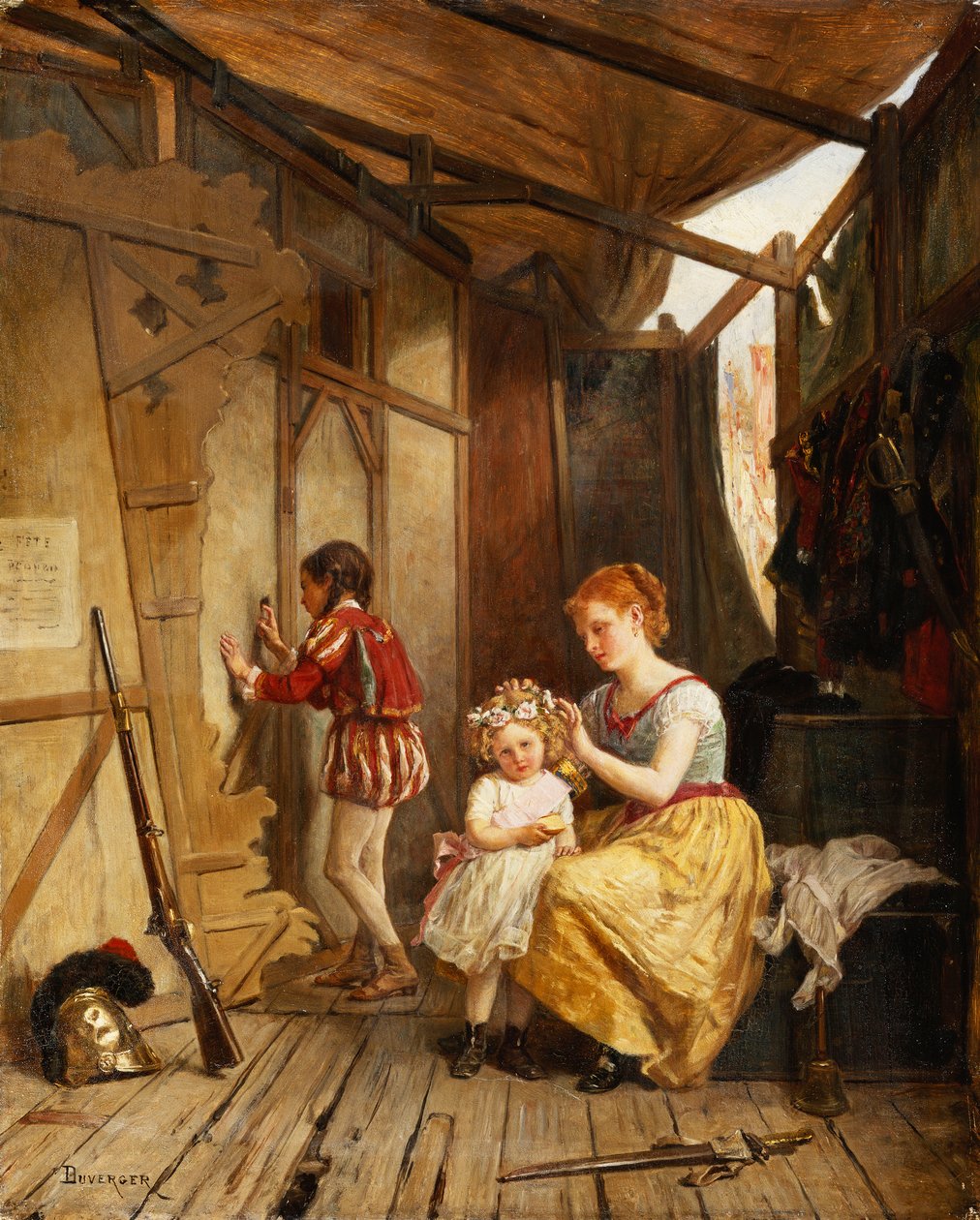 Bak scenen, av Theophile Emmanuel Duverger