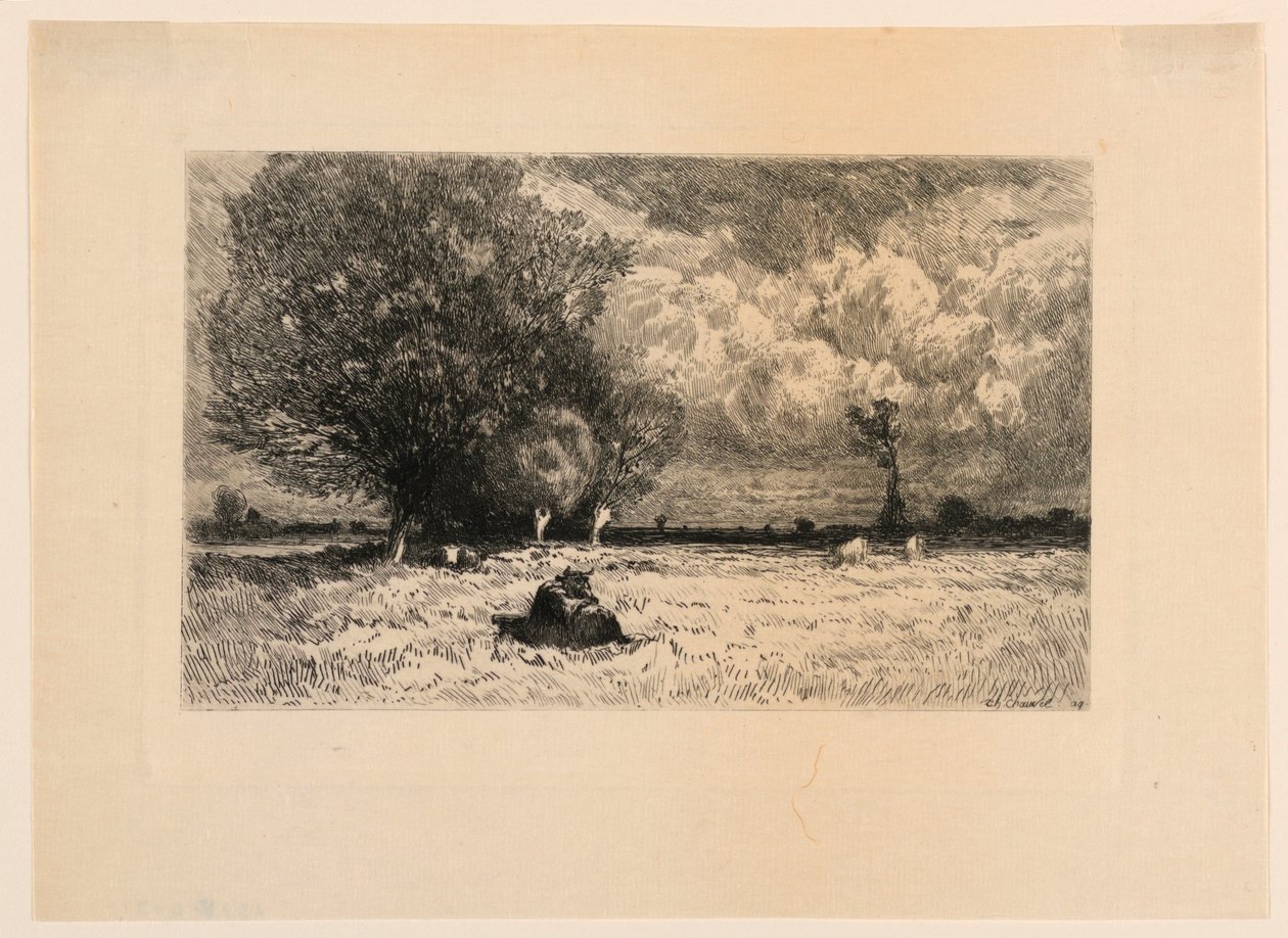 Breddene av Loing av Theophile Narcisse Chauvel