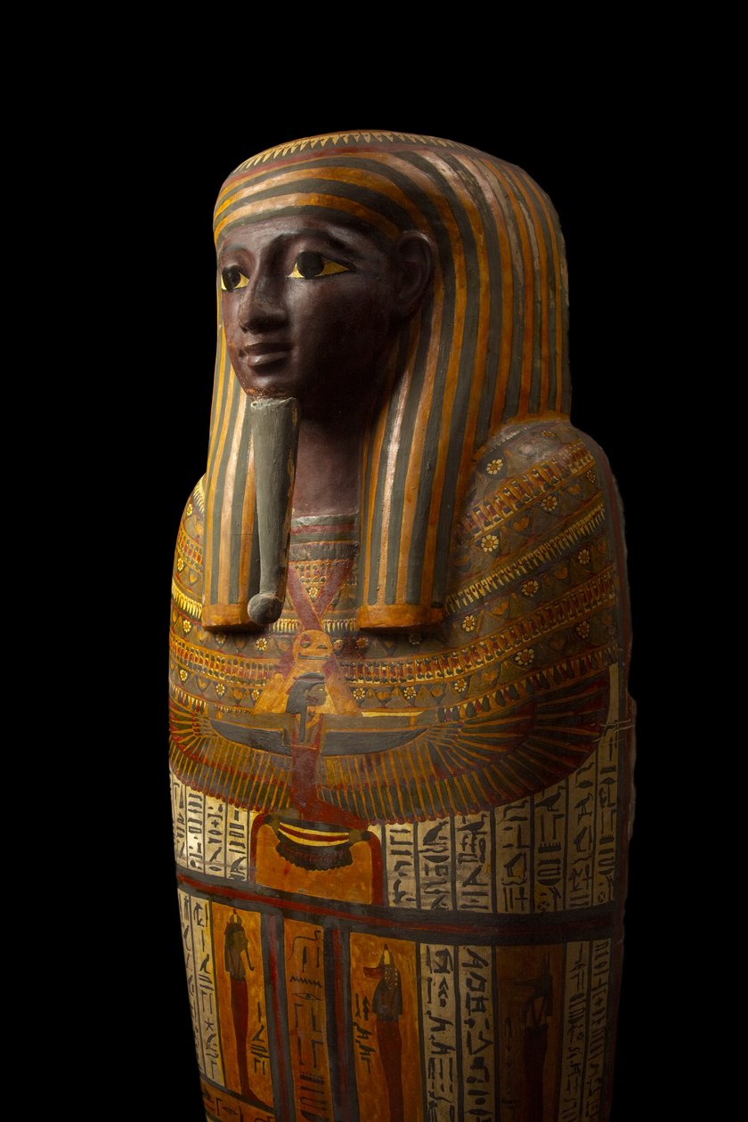 Djeddjehutefankh mumieved av Third Intermediate Period Egyptian
