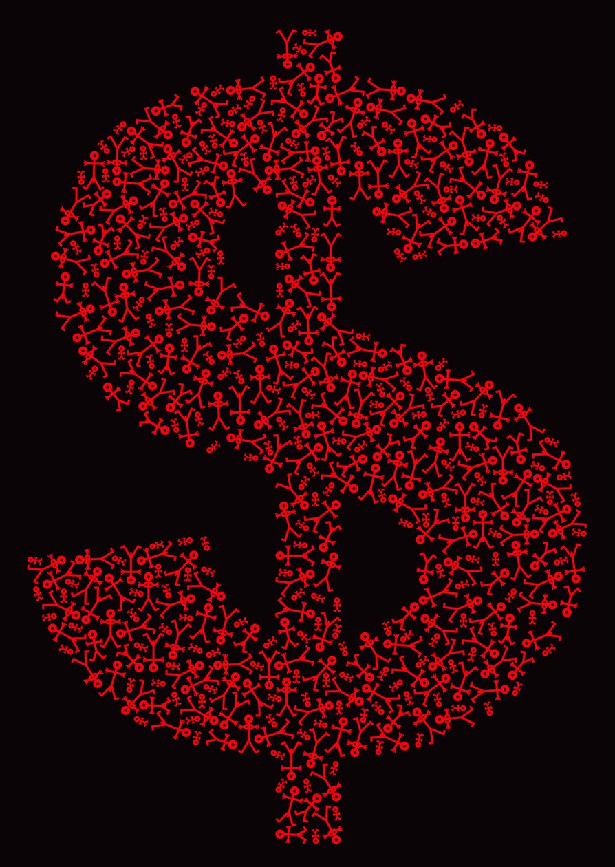Dollar People Icon, 2006 av Thisisnotme Thisisnotme