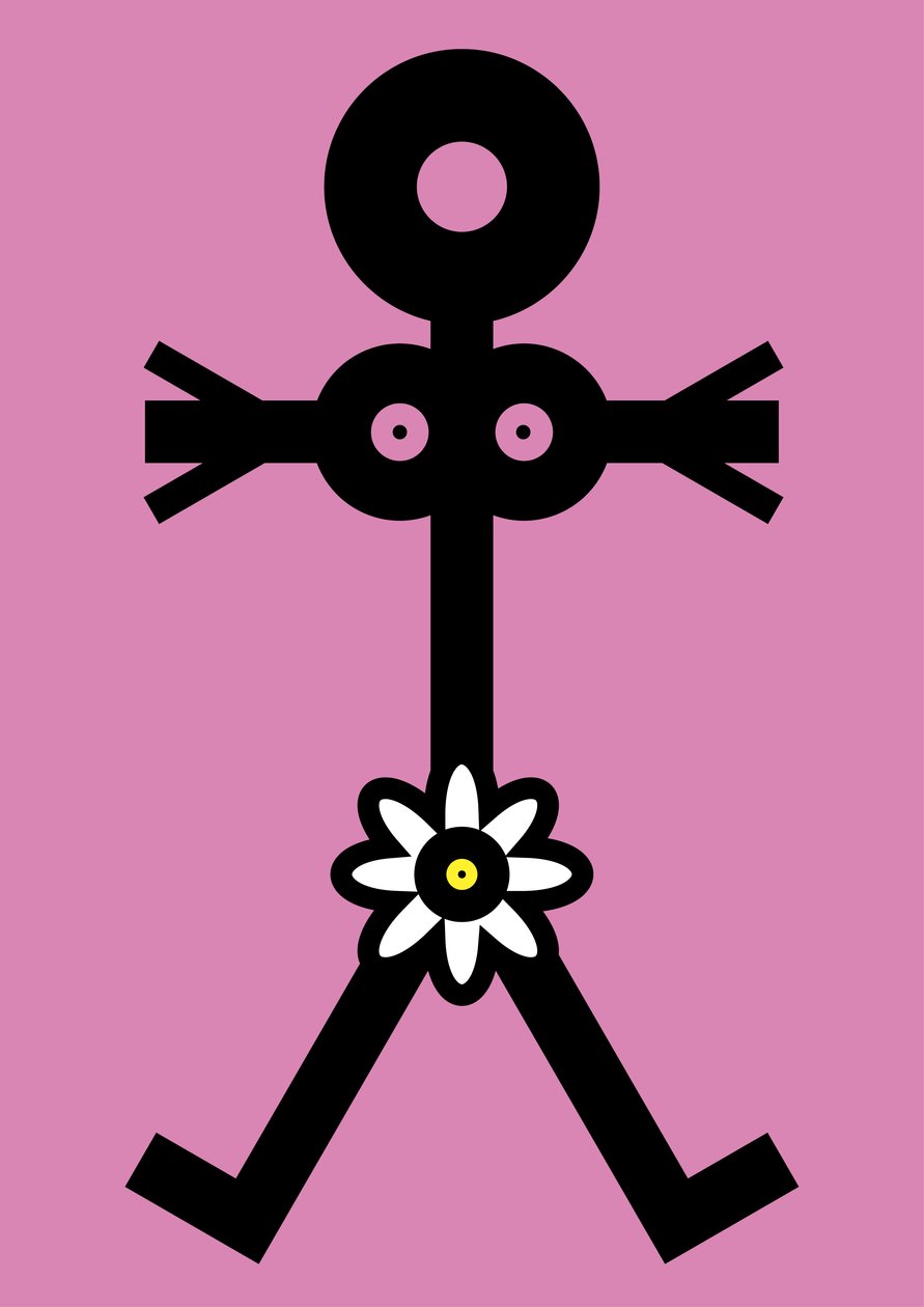 Kvinne med blomsterikon, 2006 av Thisisnotme Thisisnotme