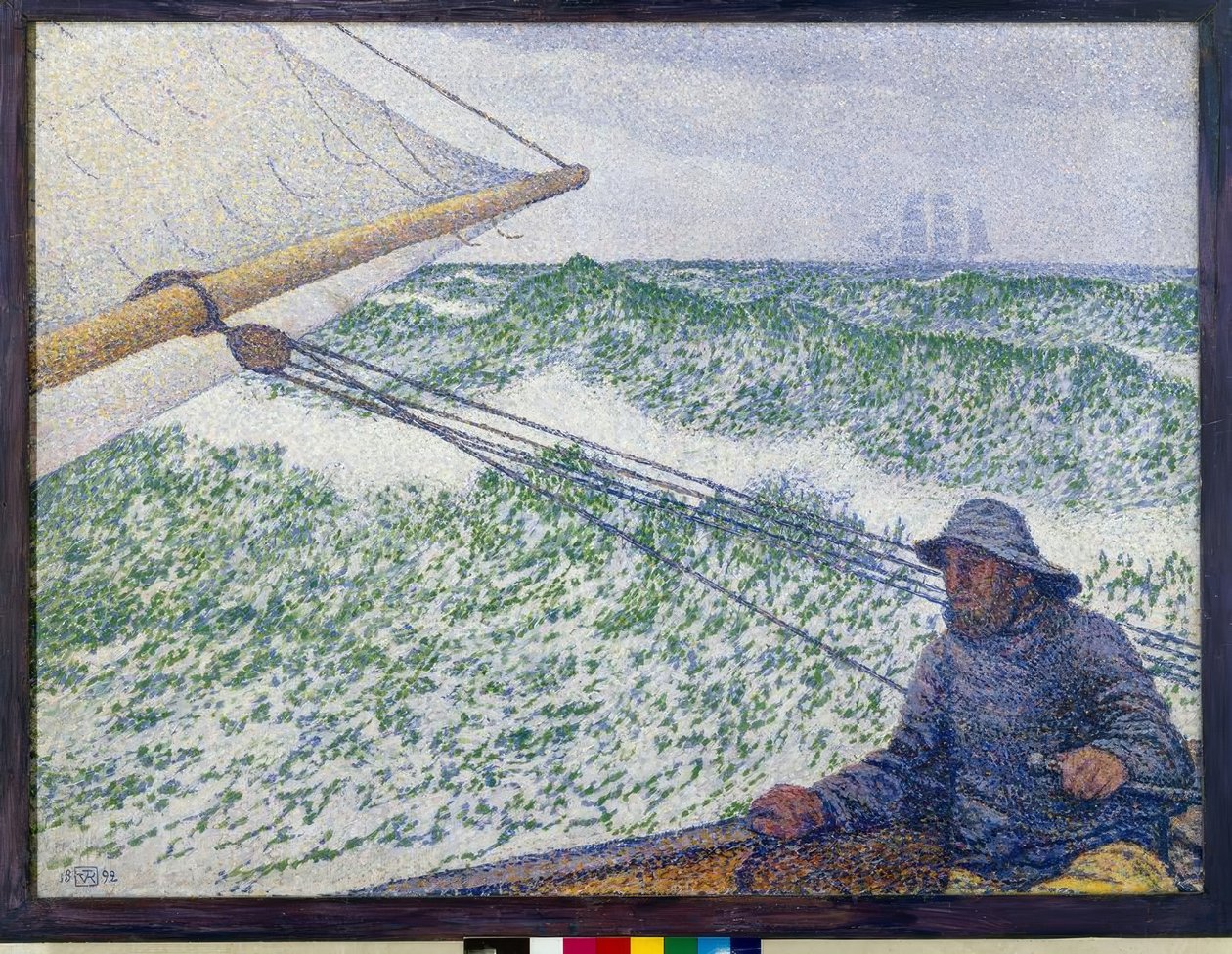 Mannen ved roret av Théo van Rysselberghe