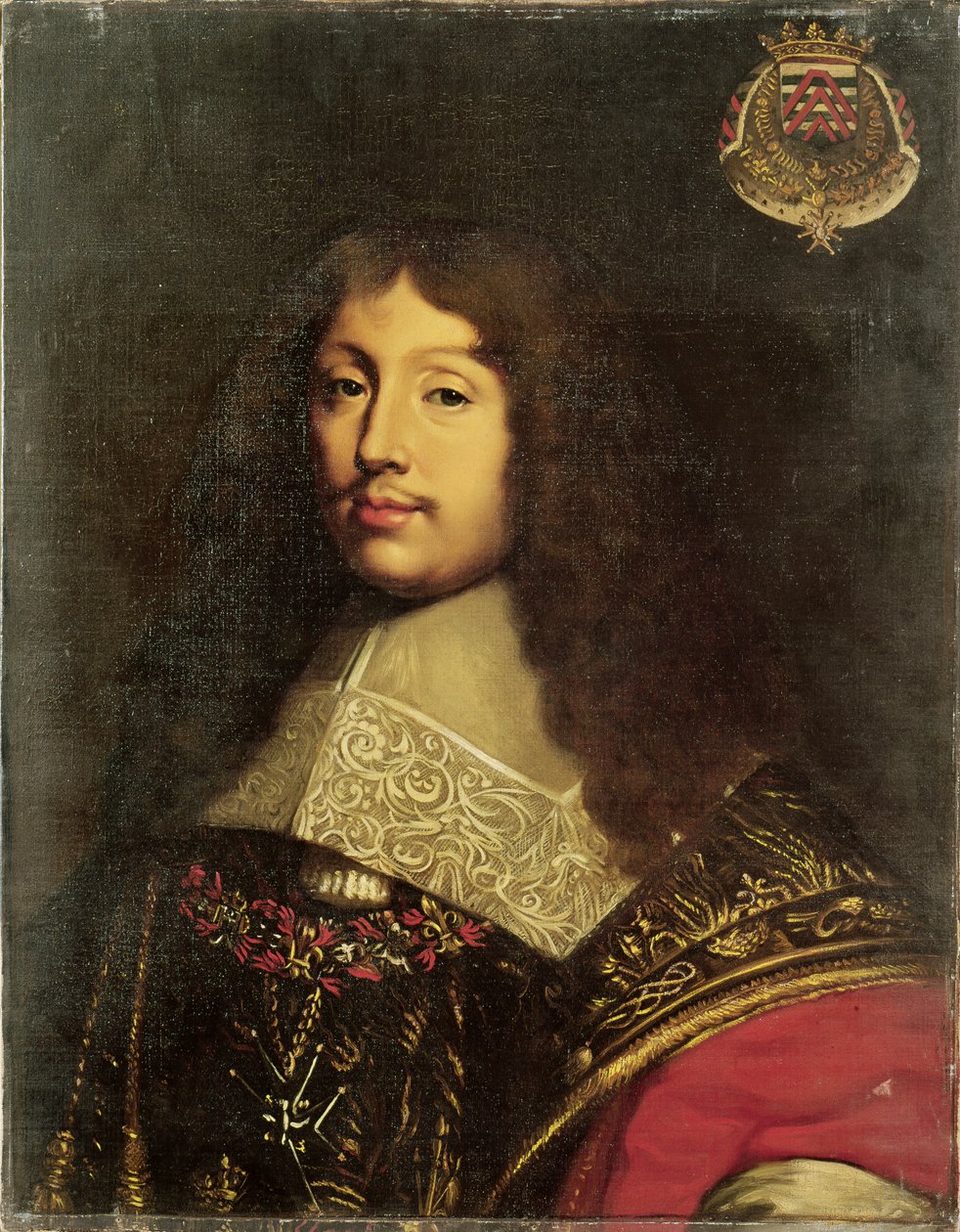 Portrett av Francois VI (1613-80) hertug av La Rochefoucauld, 1836 av Théodore Chassériau